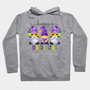 Mardi Gras Gnomes Trio Hoodie